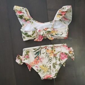 Jessica Simpson Swim - LIKE NEW Baby Floral Bow Bikini 24m Jessica Simpson Swim - LIKE NEW Baby Floral Bow Bikini 24m
